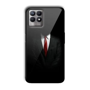 Hitman Customized Printed Glass Back Cover for Realme 8i