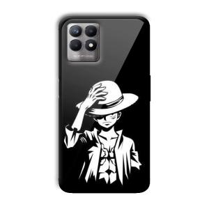 Cool Dude Customized Printed Glass Back Cover for Realme 8i