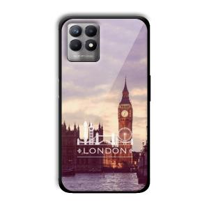 London Customized Printed Glass Back Cover for Realme 8i