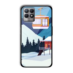 Holiday Home Customized Printed Glass Back Cover for Realme 8i