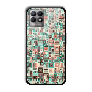 Green Maze Customized Printed Glass Back Cover for Realme 8i