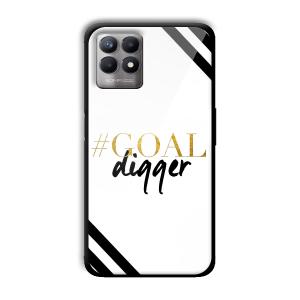 Goal Digger Customized Printed Glass Back Cover for Realme 8i