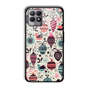 Abstract Customized Printed Glass Back Cover for Realme 8i