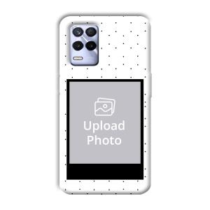 White Background  Customized Printed Back Cover for Realme 8s