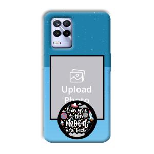 Love You Customized Printed Back Cover for Realme 8s