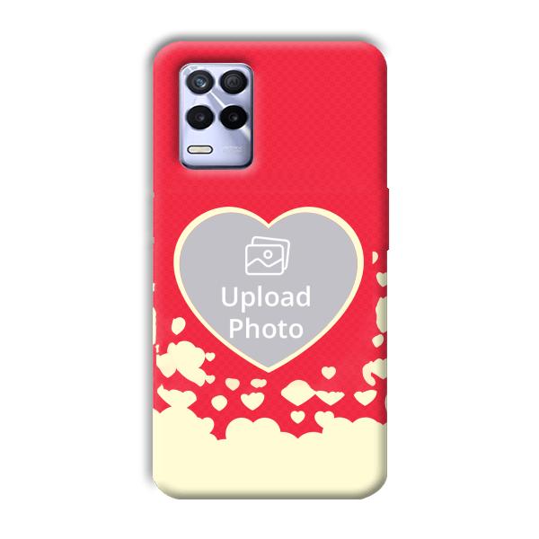 Heart Customized Printed Back Cover for Realme 8s