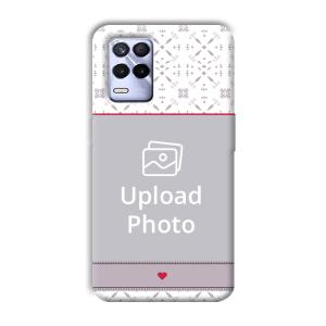 Fabric Print Customized Printed Back Cover for Realme 8s