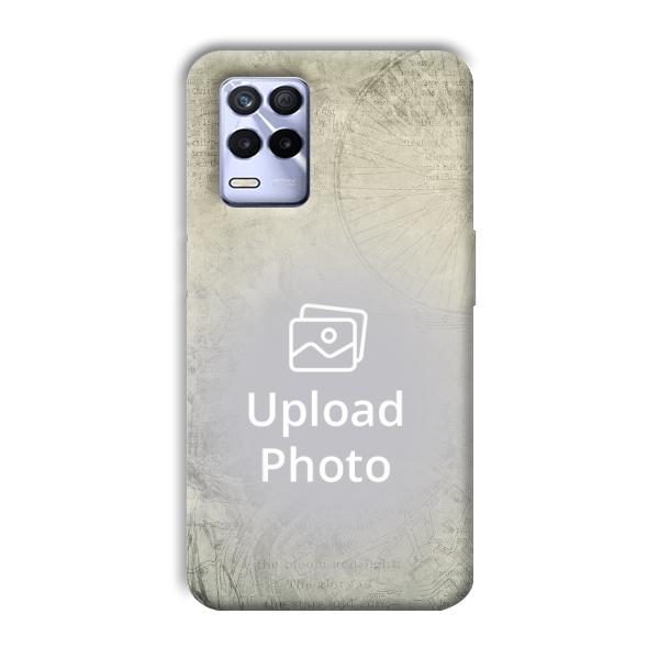 Grey Retro Customized Printed Back Cover for Realme 8s