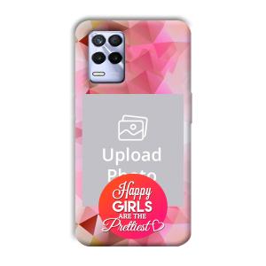 Happy Girls Customized Printed Back Cover for Realme 8s
