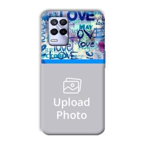 Love   Customized Printed Back Cover for Realme 8s