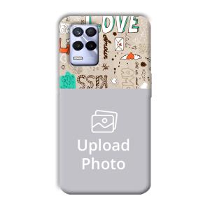 Love Customized Printed Back Cover for Realme 8s