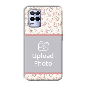 Leafy Design Customized Printed Back Cover for Realme 8s