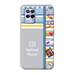 Makeup Theme Customized Printed Back Cover for Realme 8s