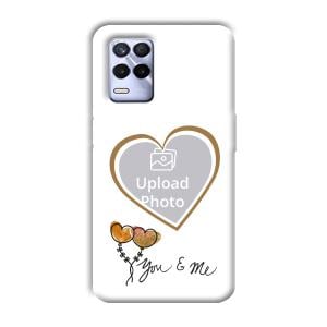You & Me Customized Printed Back Cover for Realme 8s