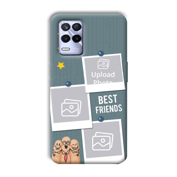 Best Friends Customized Printed Back Cover for Realme 8s