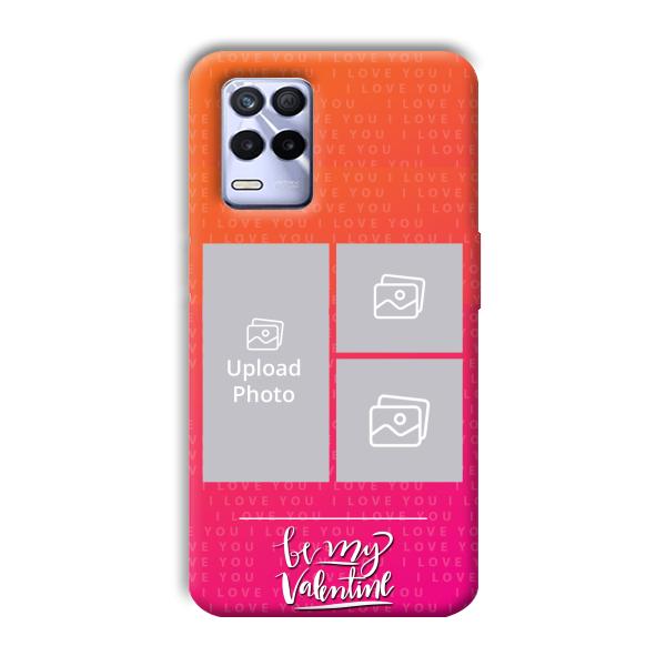 To My Valentine Customized Printed Back Cover for Realme 8s