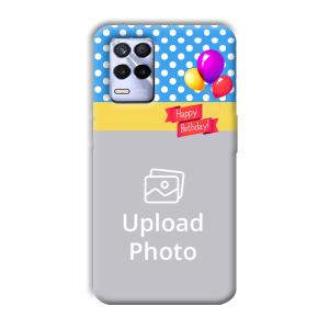Happy Birthday Customized Printed Back Cover for Realme 8s