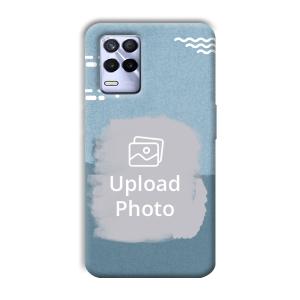 Waves Customized Printed Back Cover for Realme 8s