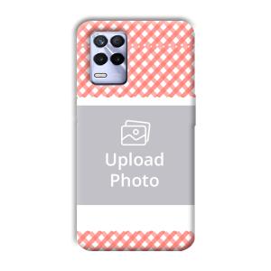 Cloth Pattern Customized Printed Back Cover for Realme 8s