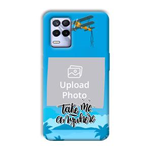 Take Me Anywhere Travel Customized Printed Back Cover for Realme 8s
