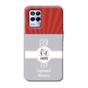 Dad  Customized Printed Back Cover for Realme 8s