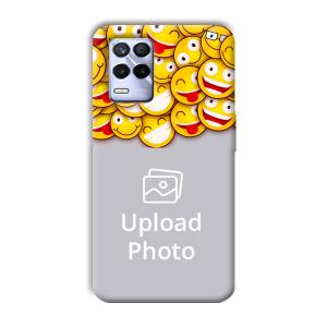 Emojis Customized Printed Back Cover for Realme 8s