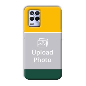Yellow Green Customized Printed Back Cover for Realme 8s