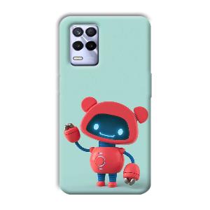 Robot Phone Customized Printed Back Cover for Realme 8s
