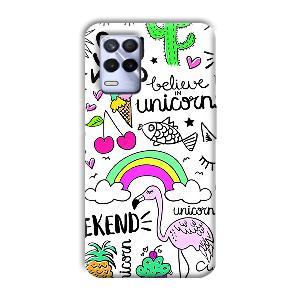 Stay Wild Phone Customized Printed Back Cover for Realme 8s