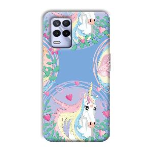 Unicorn Phone Customized Printed Back Cover for Realme 8s