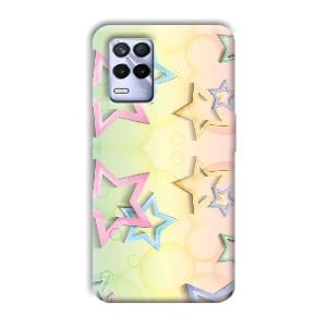 Star Designs Phone Customized Printed Back Cover for Realme 8s