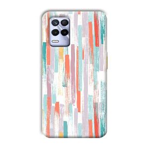 Light Paint Stroke Phone Customized Printed Back Cover for Realme 8s