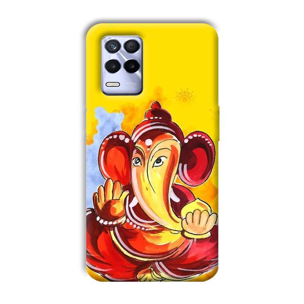 Ganesha Ji Phone Customized Printed Back Cover for Realme 8s