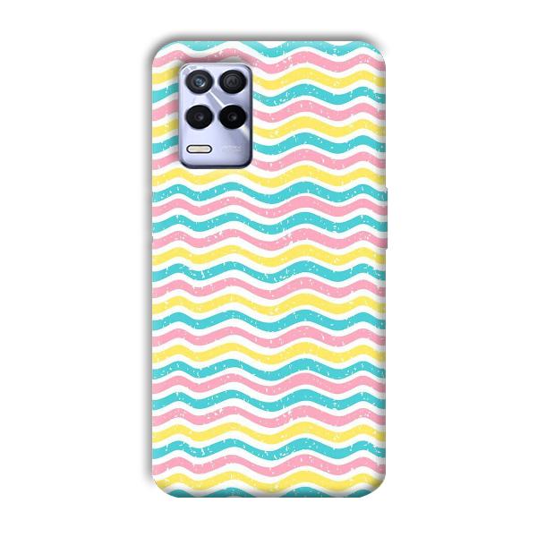 Wavy Designs Phone Customized Printed Back Cover for Realme 8s