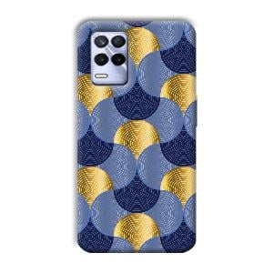Semi Circle Designs Phone Customized Printed Back Cover for Realme 8s