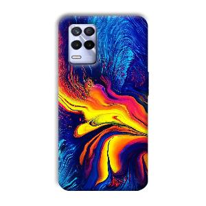 Paint Phone Customized Printed Back Cover for Realme 8s