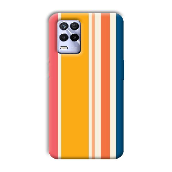 Colorful Pattern Phone Customized Printed Back Cover for Realme 8s
