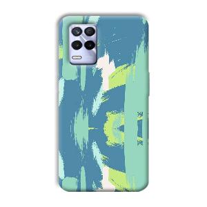Paint Design Phone Customized Printed Back Cover for Realme 8s