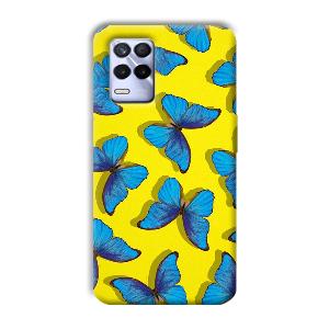Butterflies Phone Customized Printed Back Cover for Realme 8s