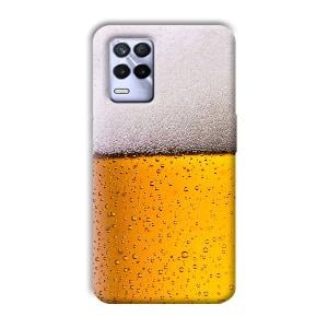 Beer Design Phone Customized Printed Back Cover for Realme 8s