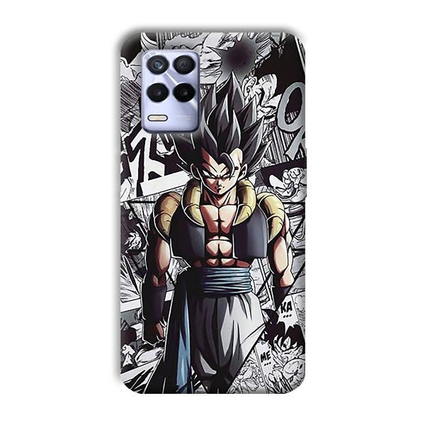 Goku Phone Customized Printed Back Cover for Realme 8s