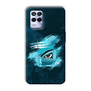 Shiva's Eye Phone Customized Printed Back Cover for Realme 8s
