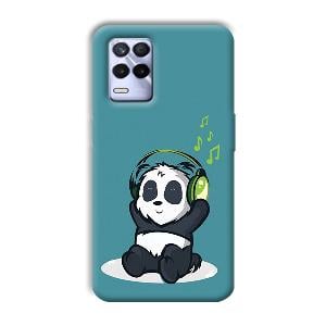 Panda  Phone Customized Printed Back Cover for Realme 8s
