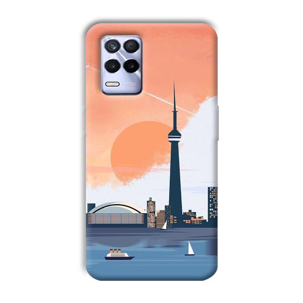 City Design Phone Customized Printed Back Cover for Realme 8s