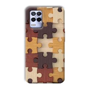 Puzzle Phone Customized Printed Back Cover for Realme 8s