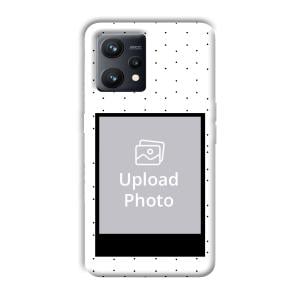 White Background  Customized Printed Back Cover for Realme 9
