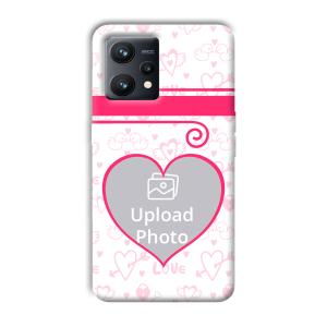 Hearts Customized Printed Back Cover for Realme 9