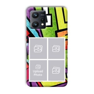 Pop of Colors Customized Printed Back Cover for Realme 9