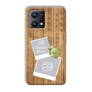 Wooden Photo Collage Customized Printed Back Cover for Realme 9