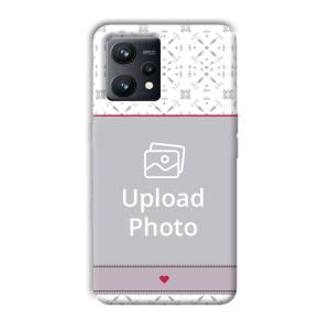Fabric Print Customized Printed Back Cover for Realme 9